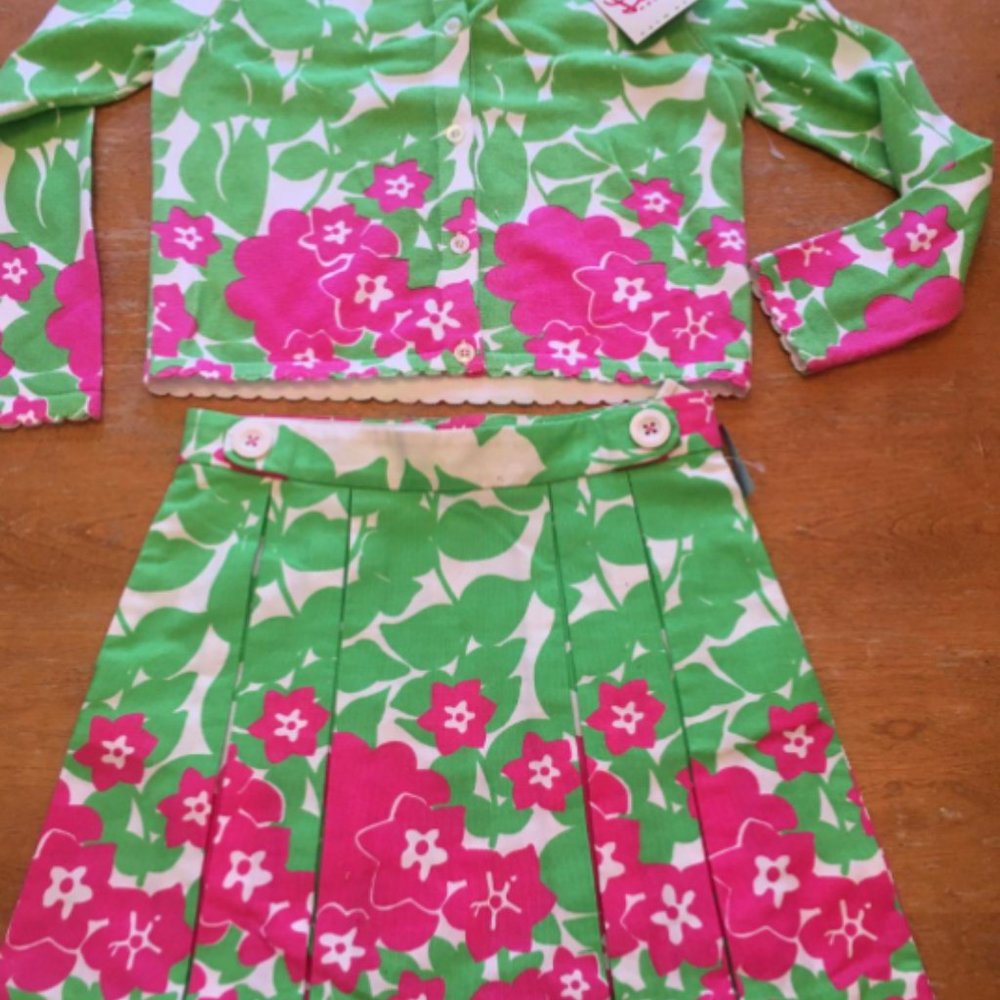 Lilly Pulitzer 5 Pleated Skirt